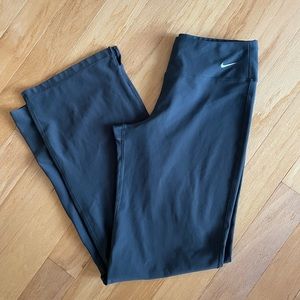 Nike Flare Gray Yoga Pants Size S